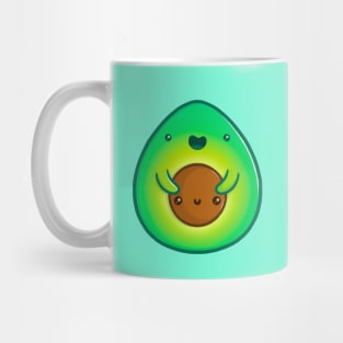 Avocuddle - Cute Kawaii Avocado Mug